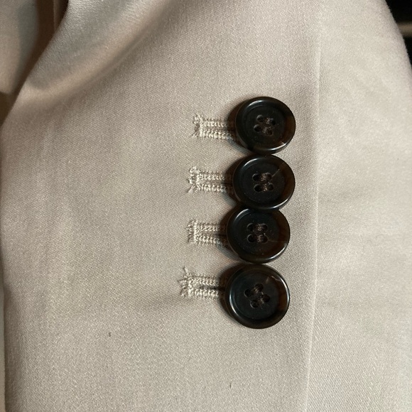 Ann Taylor Beige Tan Women’s Blazer Suit Jacket Coat - Picture 5 of 5